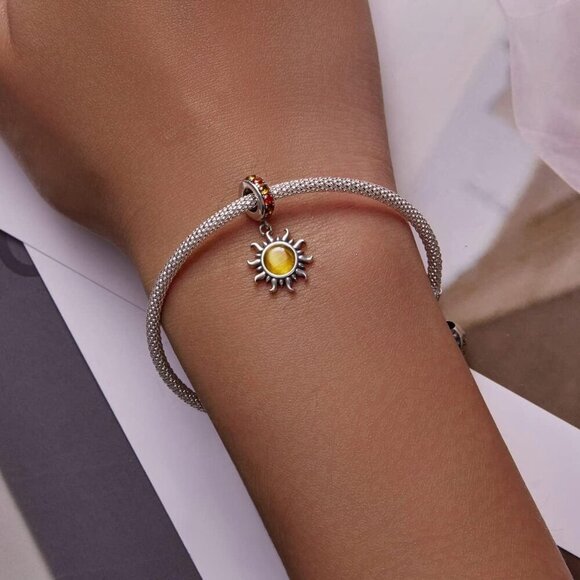 Animal Charms for Bracelets 925 Sterling Silver Bead Charms Bee Butterfly Fox Ch - Picture 2 of 7